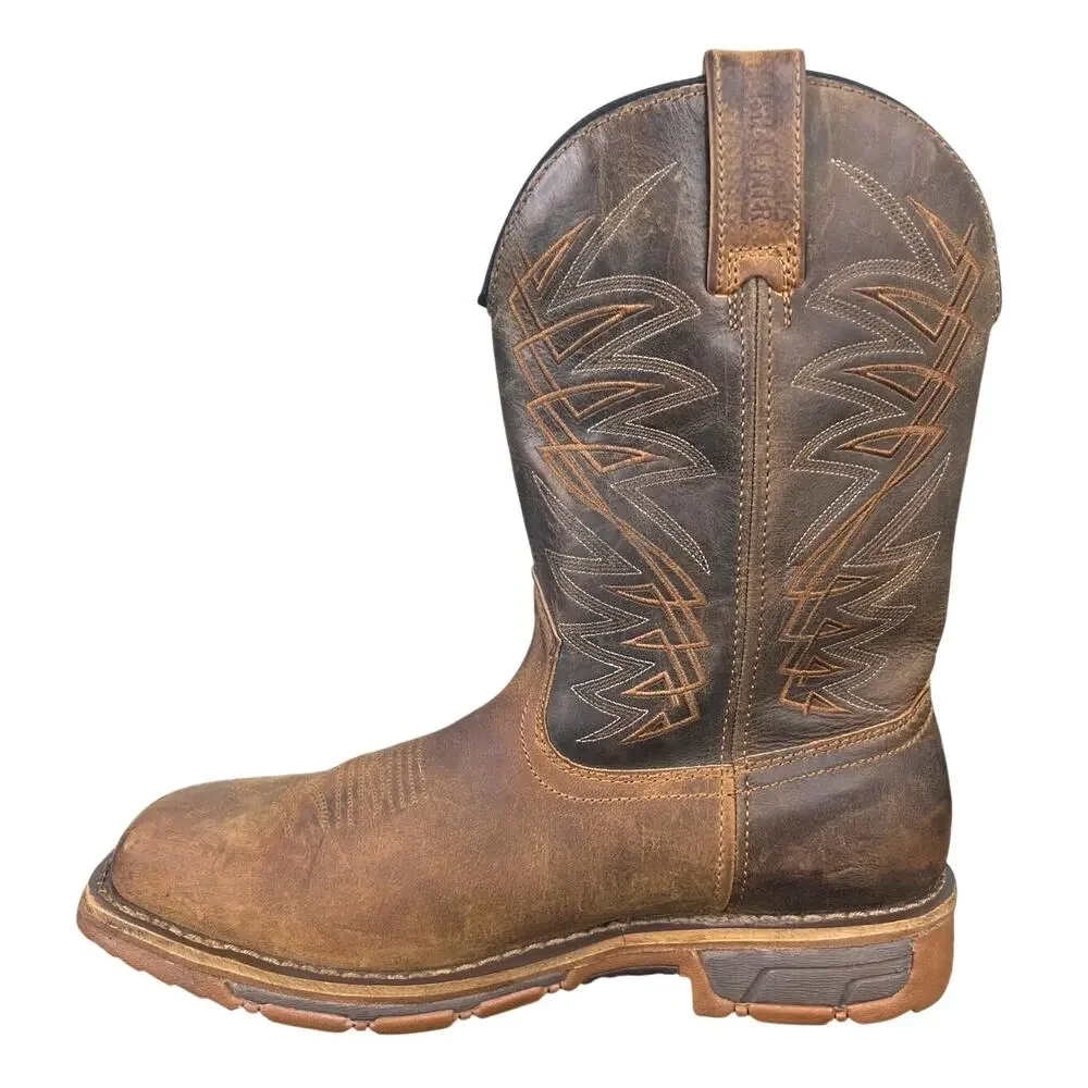 Irish Setter By Red Wing Marshall Brown Steel Toe Western Work Boot Size 9 E2